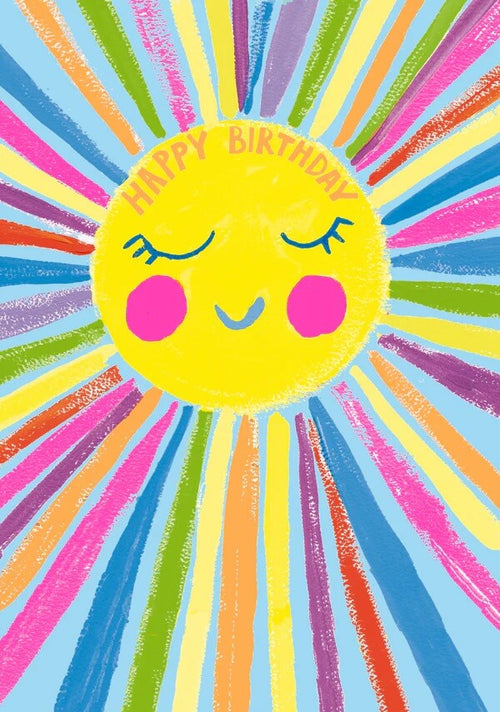 Sunshine Birthday Card
