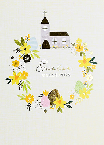 Church Blessings Easter Card