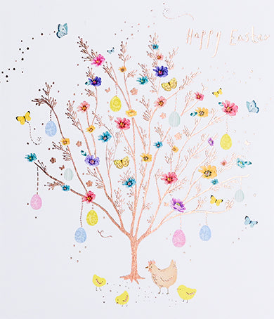 Tree Happy Easter Card