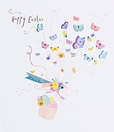 Just For You Happy Easter Card