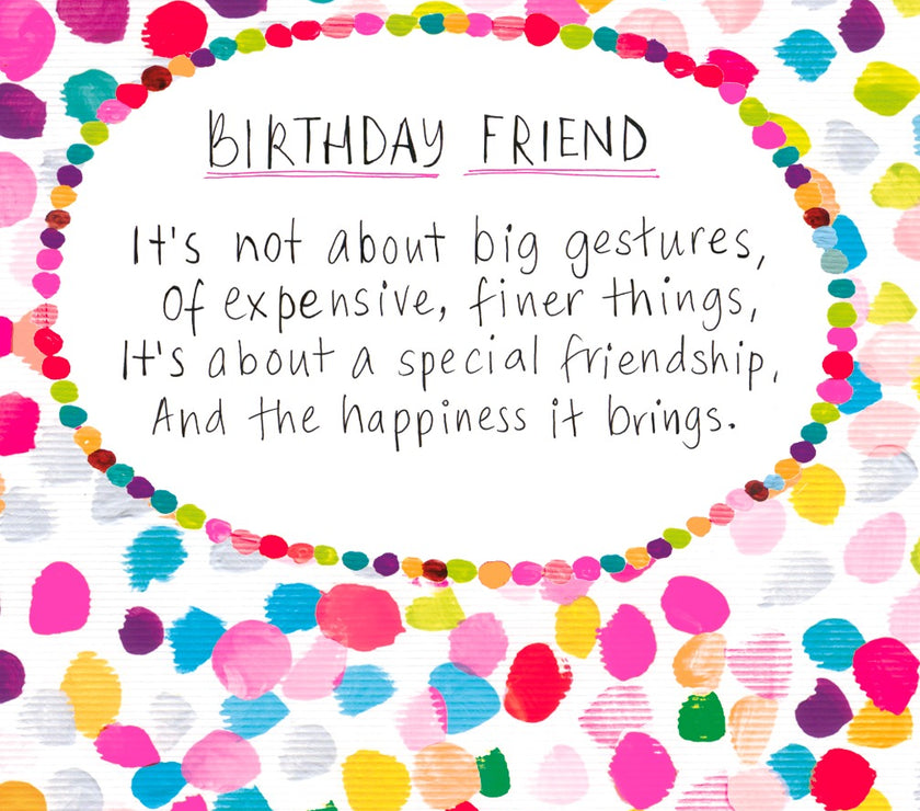 Special Friend Greeting Card