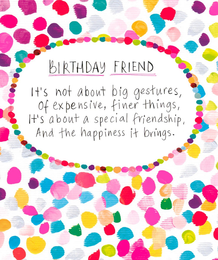 Special Friend Greeting Card