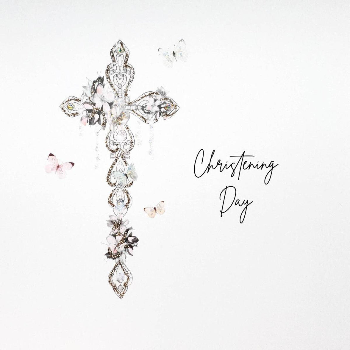 Christening Card - House of Cards