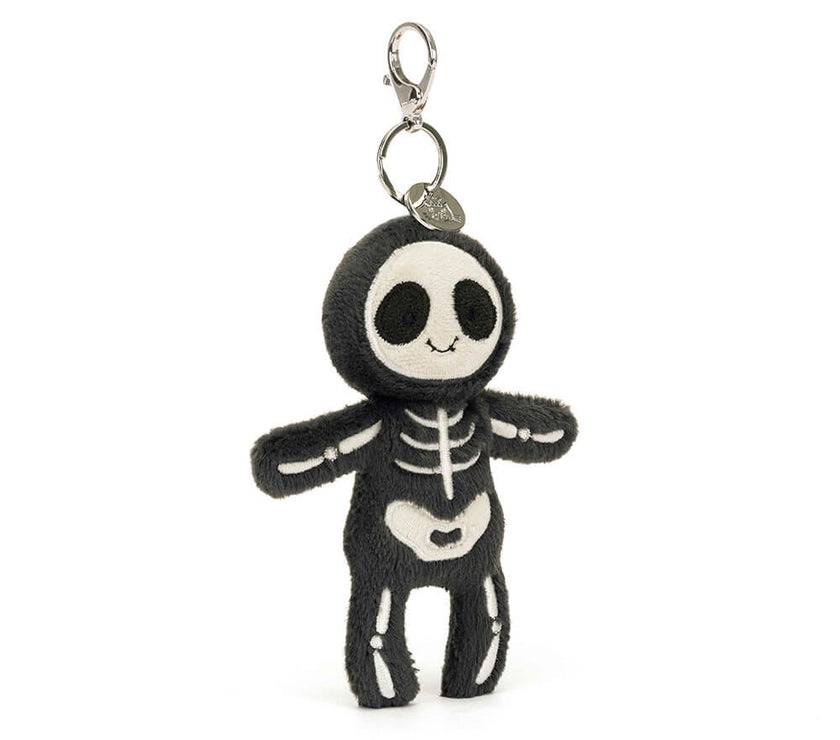 Skeleton Bob Bag Charm Soft Toy