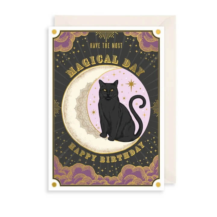 Soulmates Cat Birthday Card