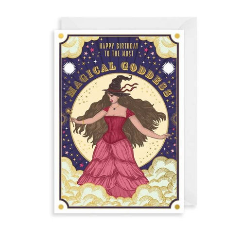 Soulmates Goddess Birthday Card