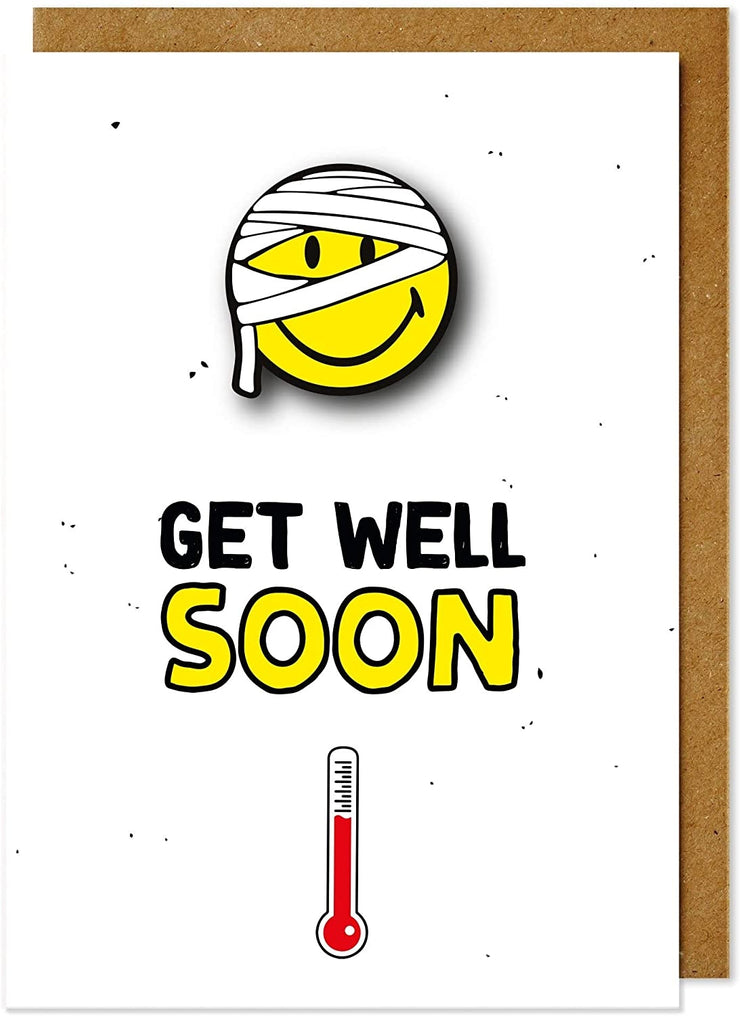 Smiley Get Well Card