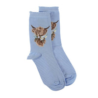 Daisy Cow Bamboo Socks