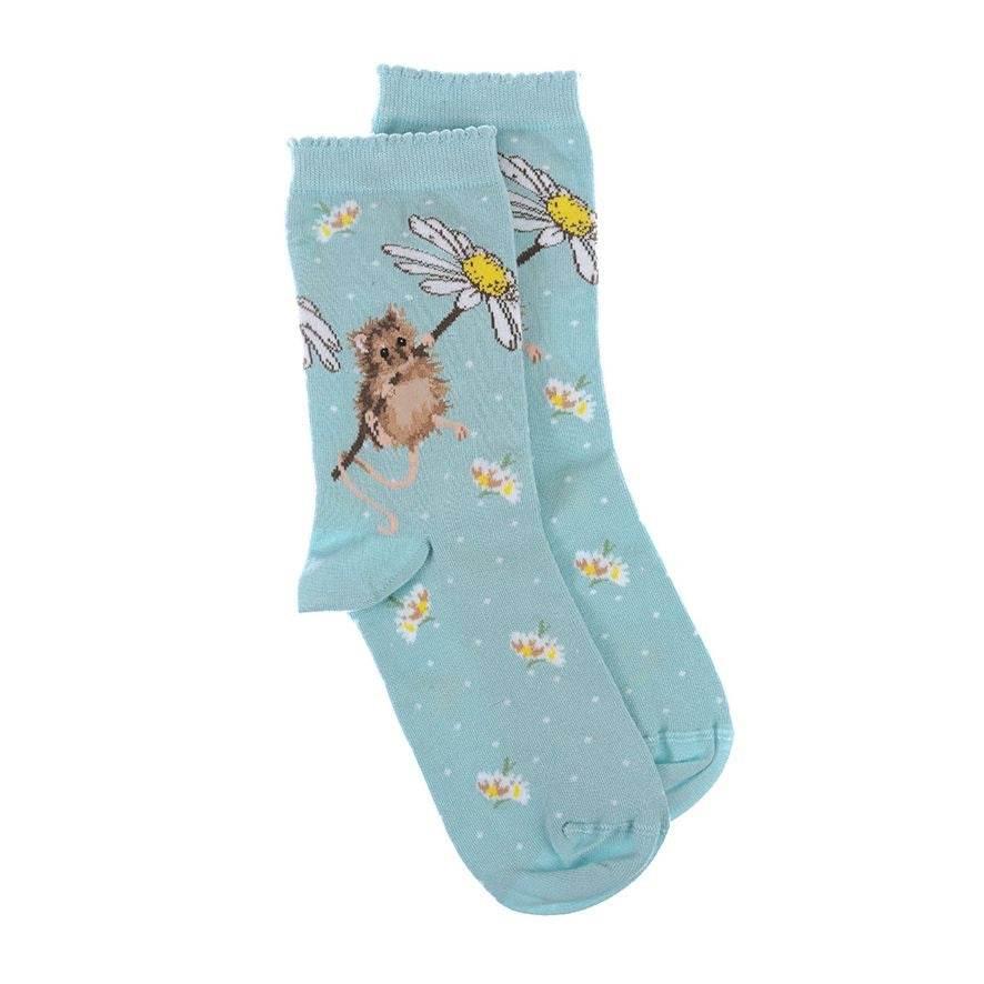 Oops A Daisy Mouse Bamboo Socks - House of Cards