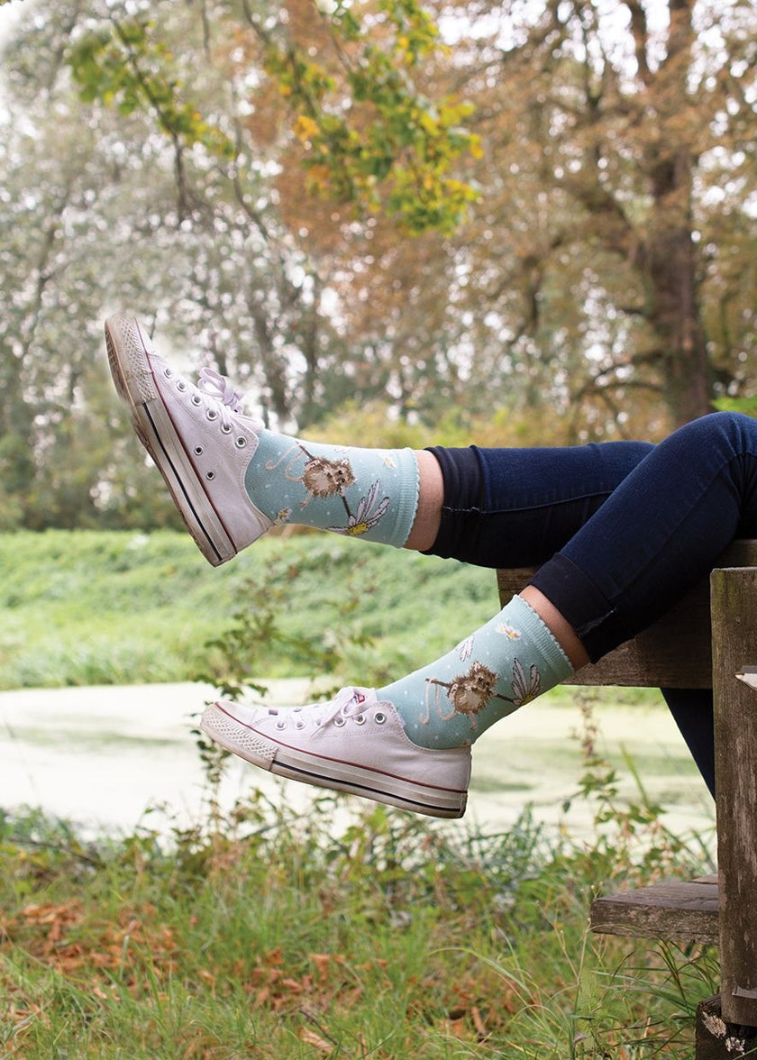 Oops A Daisy Mouse Bamboo Socks