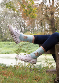 Oops A Daisy Mouse Bamboo Socks