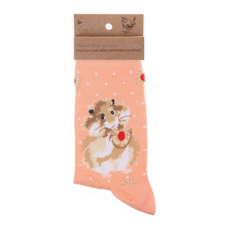 Diet Starts Tomorrow Hamster Bamboo Socks