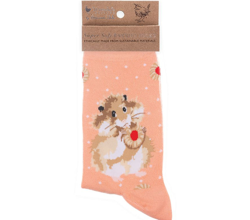 Diet Starts Tomorrow Hamster Bamboo Socks
