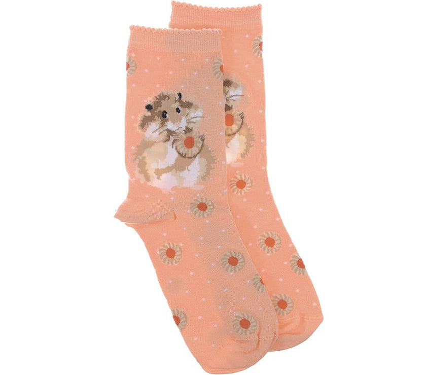 Diet Starts Tomorrow Hamster Bamboo Socks