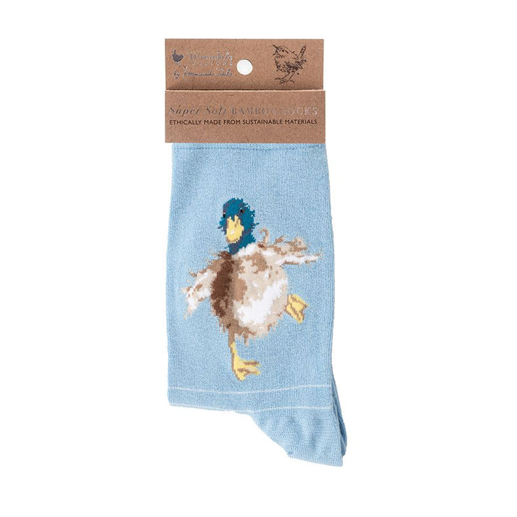 Waddle and Quack Duck Bamboo Socks