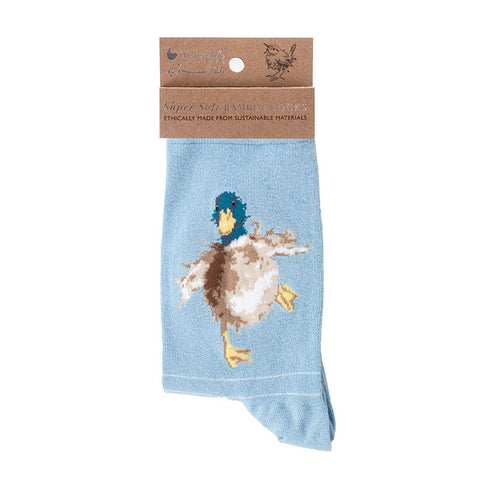 Waddle and Quack Duck Bamboo Socks