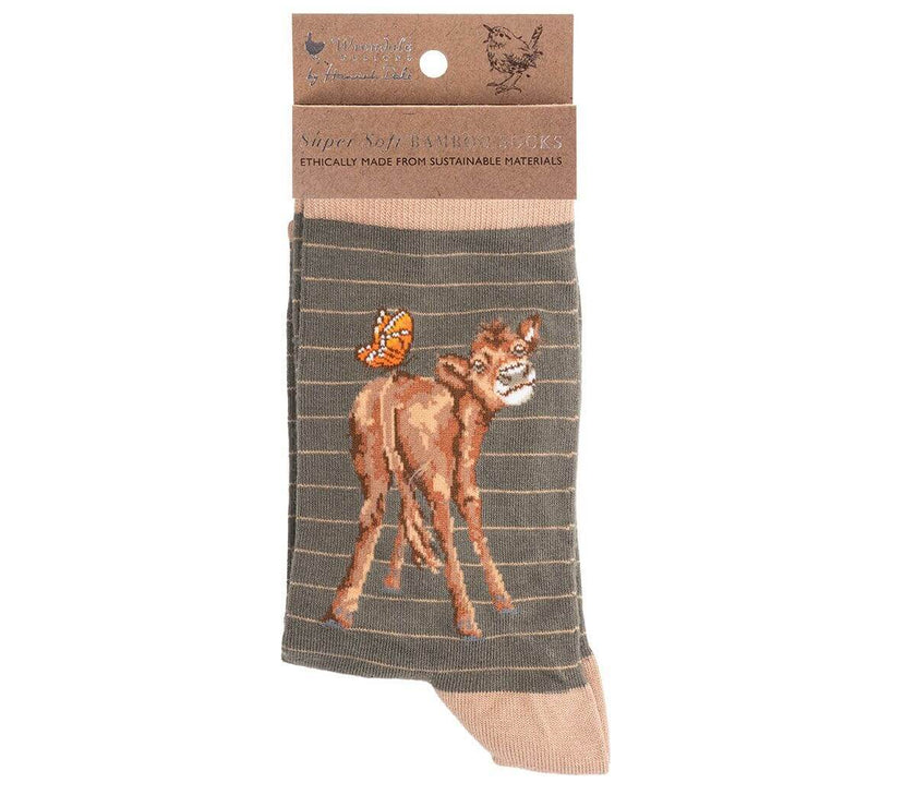 Baby Cow Ladies Bamboo Socks - House of Cards