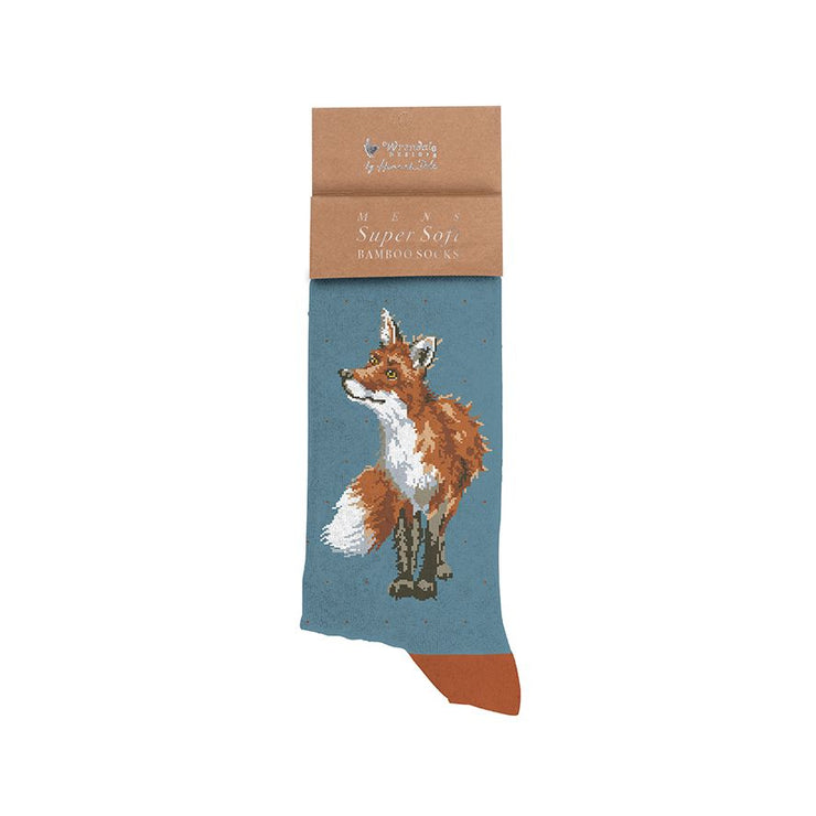 Fox Men's Bamboo Socks