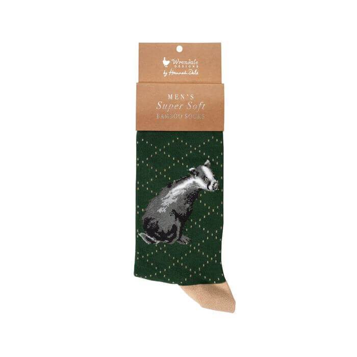 Badger Mens Bamboo Socks - House of Cards