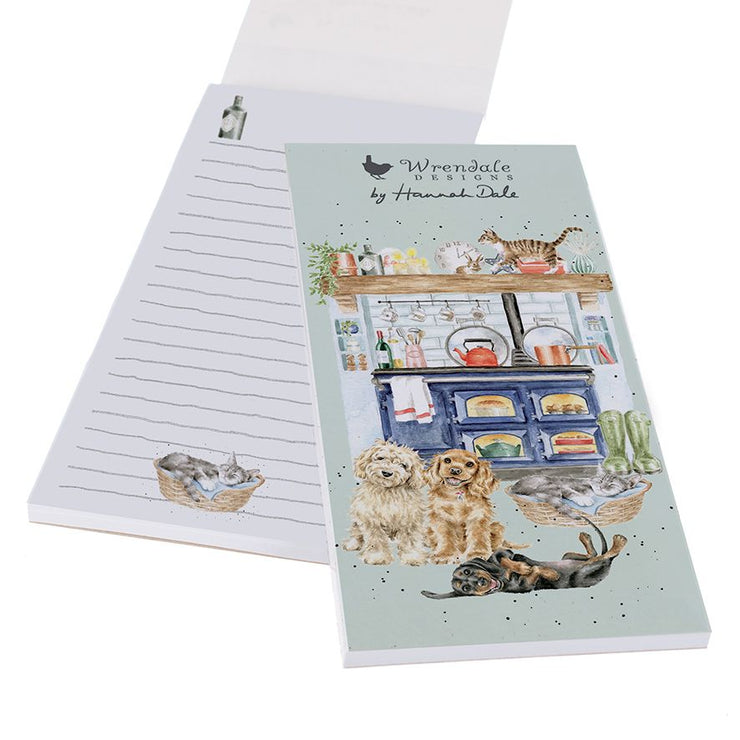 Kitchen Dogs Shopping List Pad