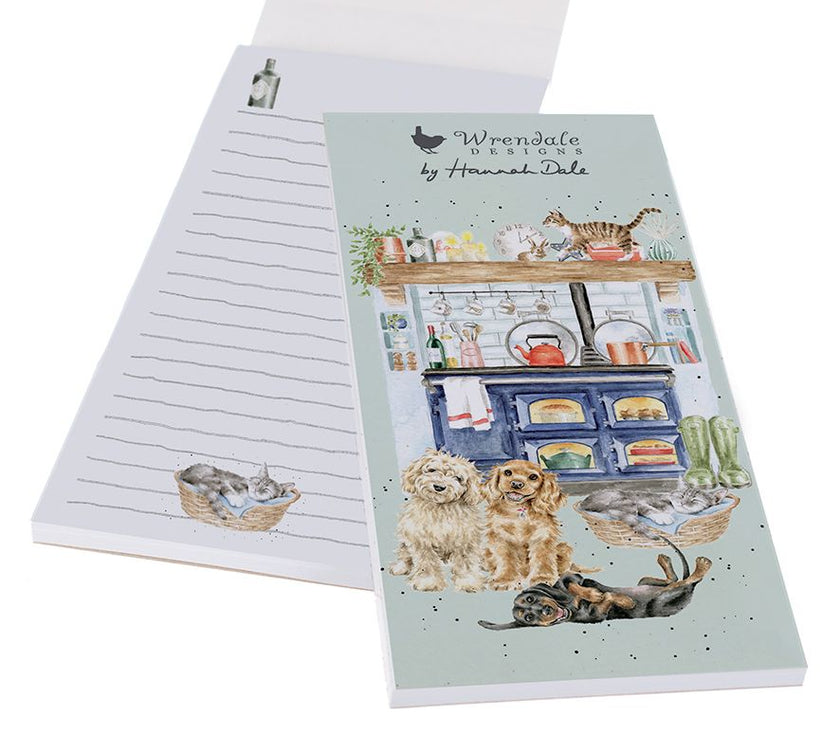 Kitchen Dogs Shopping List Pad