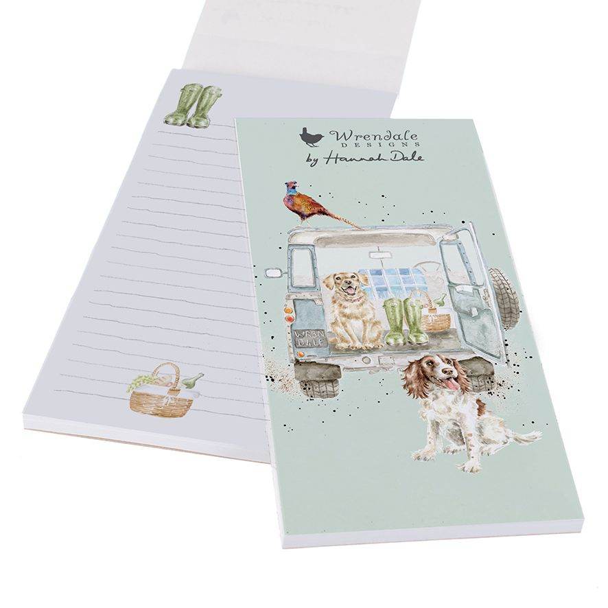 Paws For Picnic Shopping List Pad - House of Cards