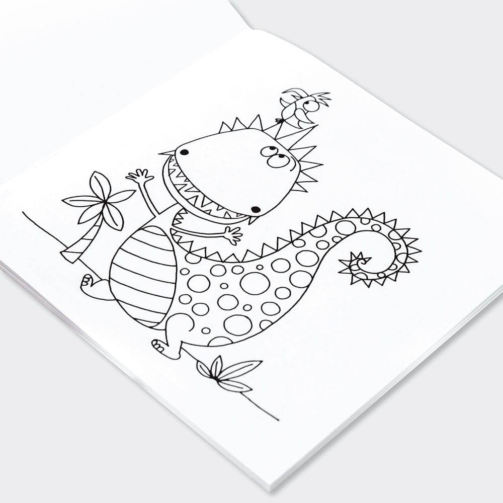 Dinosaur Colouring Book - House of Cards