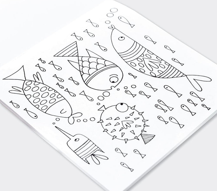 Under the Sea Colouring Book