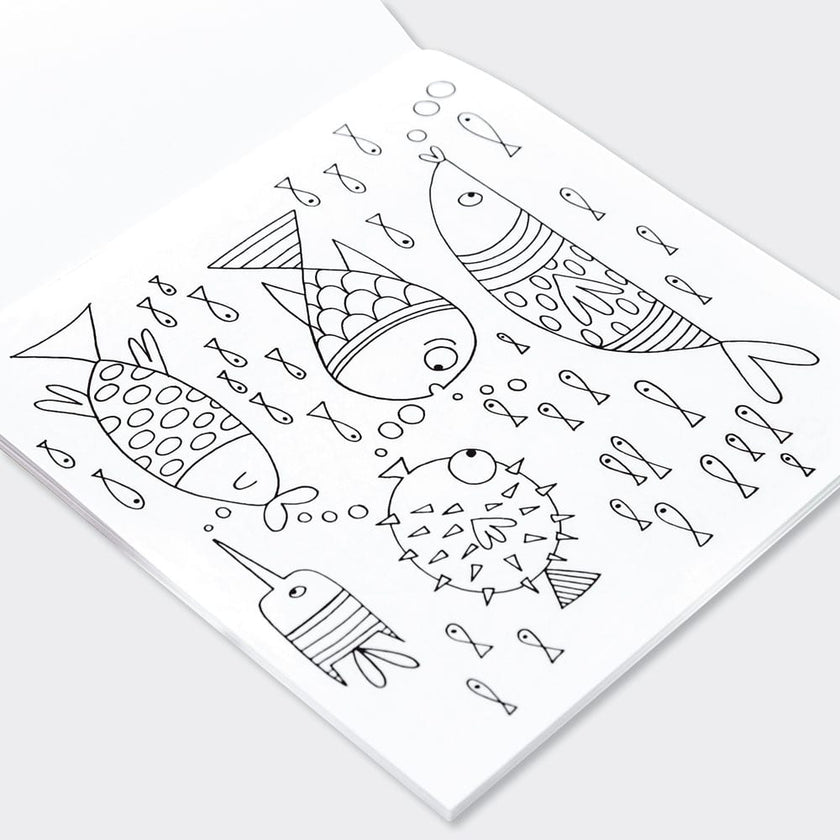 Under the Sea Colouring Book