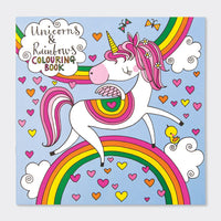 Unicorns and Rainbows Colouring Book