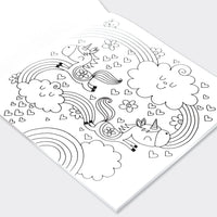 Unicorns and Rainbows Colouring Book