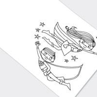 Super Hero Colouring Book