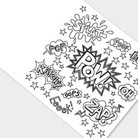 Super Hero Colouring Book