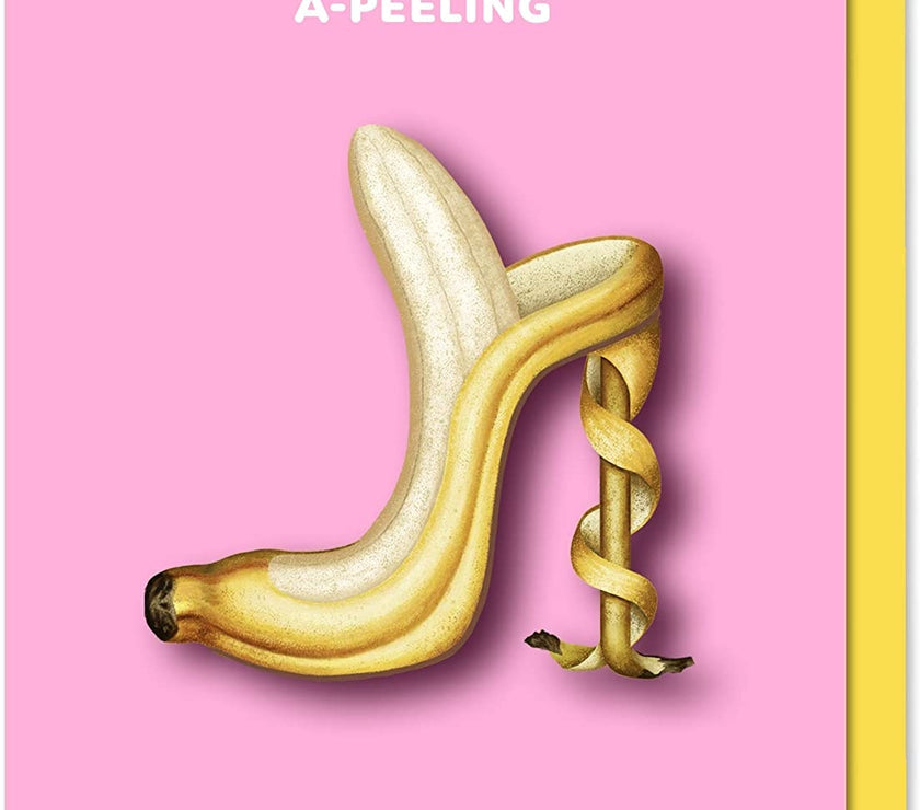 Sweet Surreal Banana Greeting Card