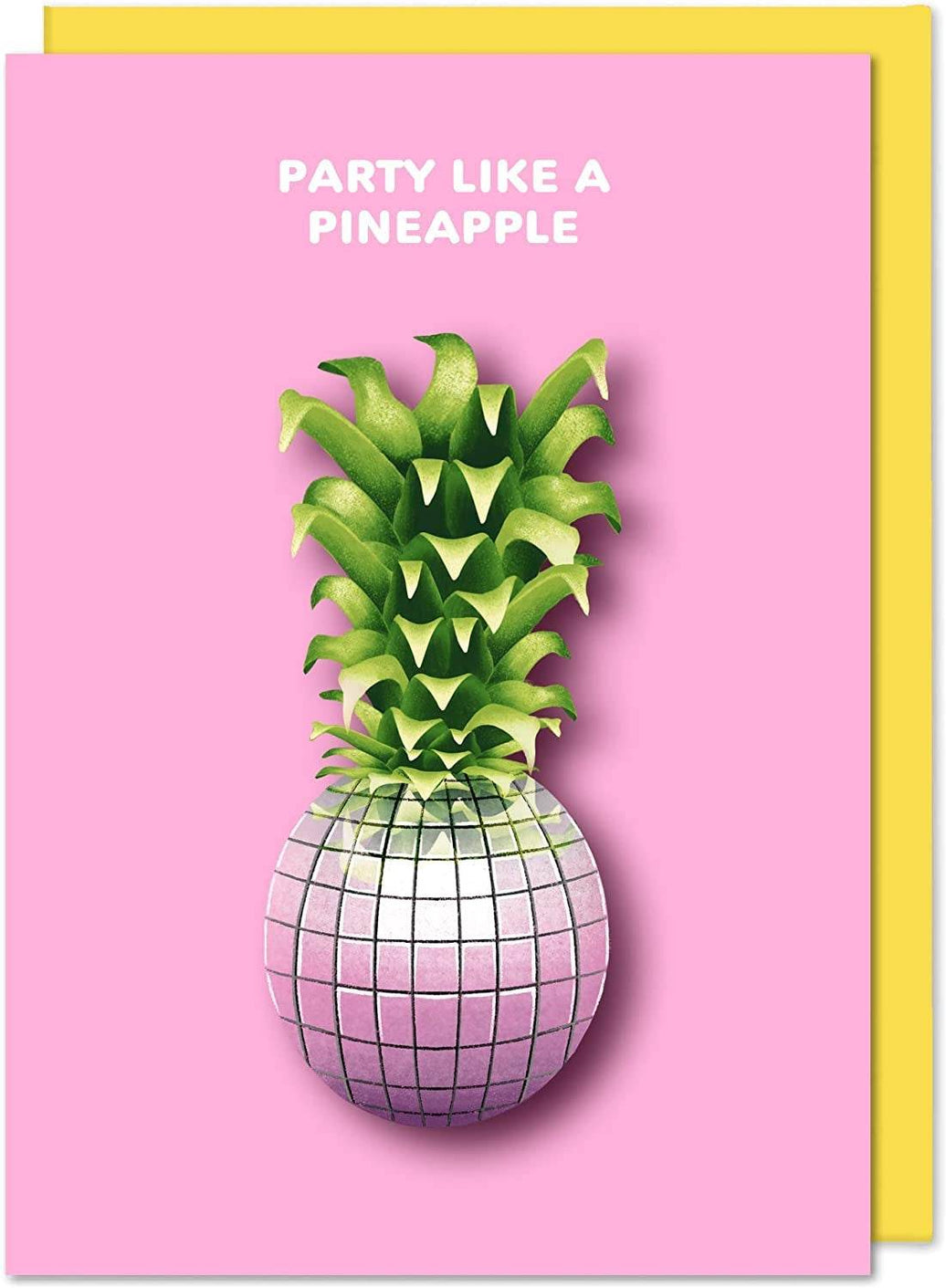 Party Like A Pineapple Greeting Card - House of Cards
