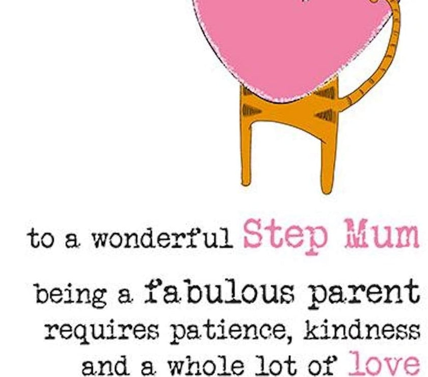 Step Mum Love Not DNA Mothers Day Card