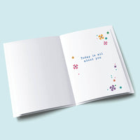 Butterfly Cut Out Birthday Card