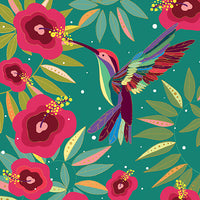 Turnowsky Hummingbird Birthday Card