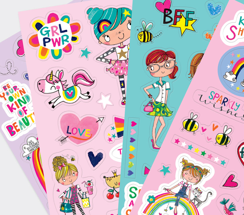 Girl Power Sticker Book