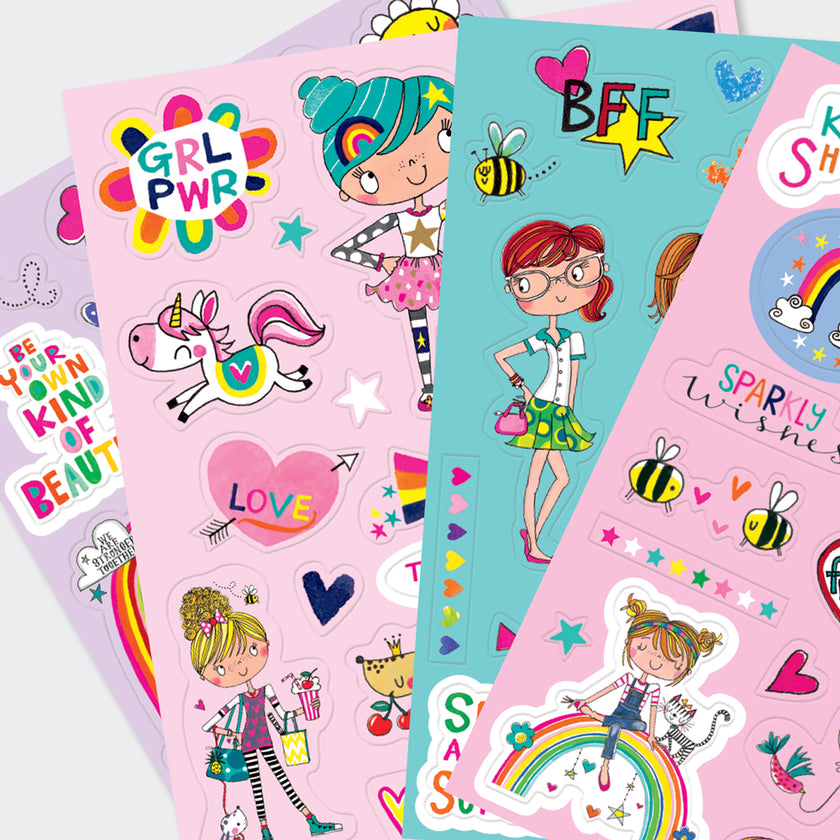 Girl Power Sticker Book