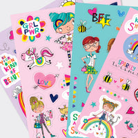 Girl Power Sticker Book