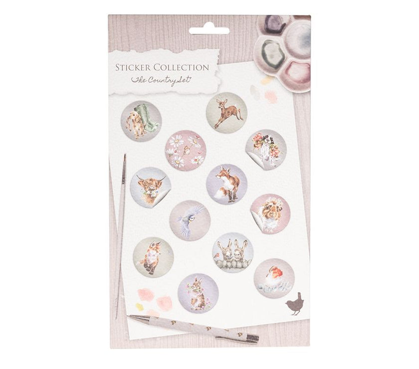 Country Set Stickers