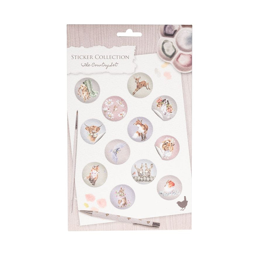 Country Set Stickers