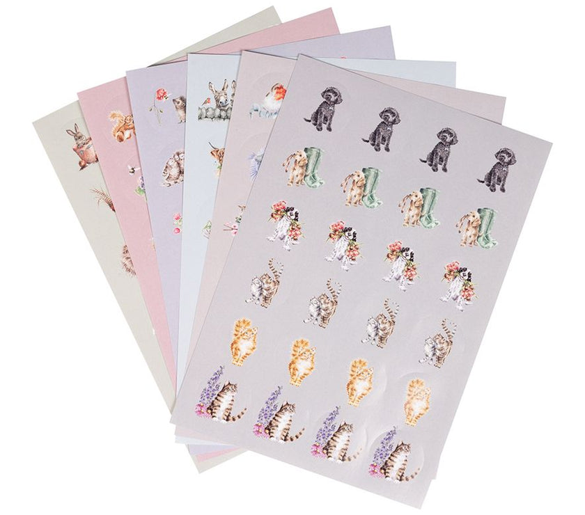 Country Set Stickers
