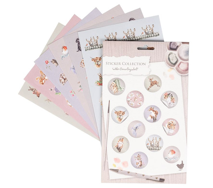 Country Set Stickers