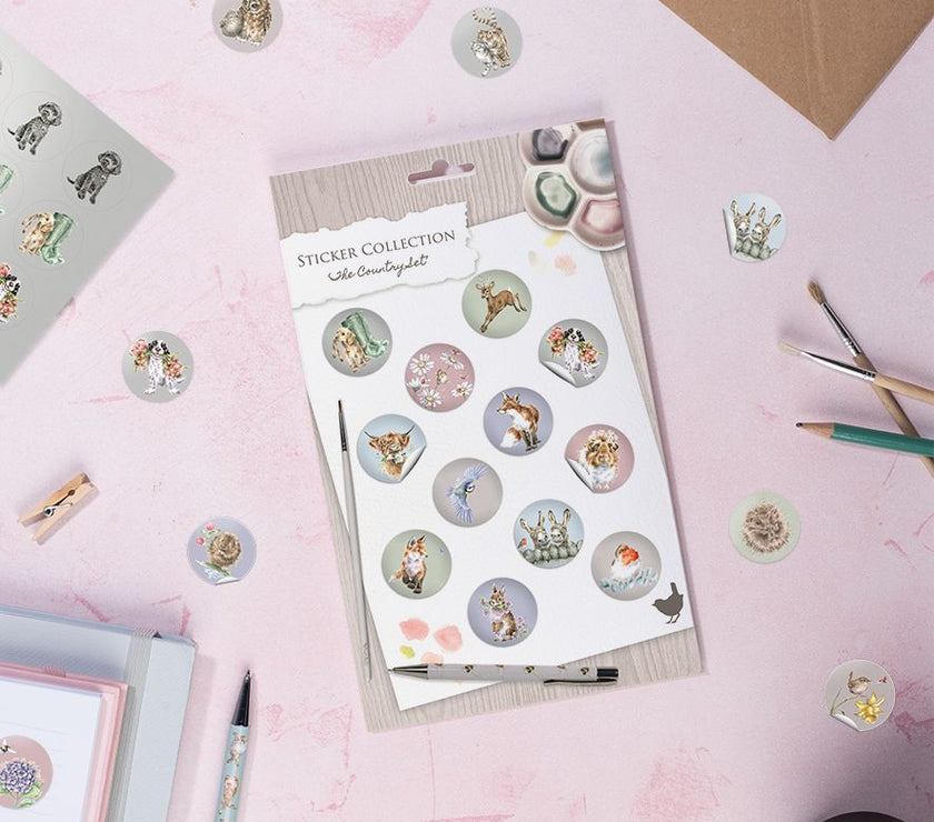 Country Set Stickers