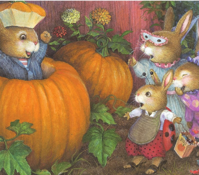 Pumpkin Surprise Birthday Card