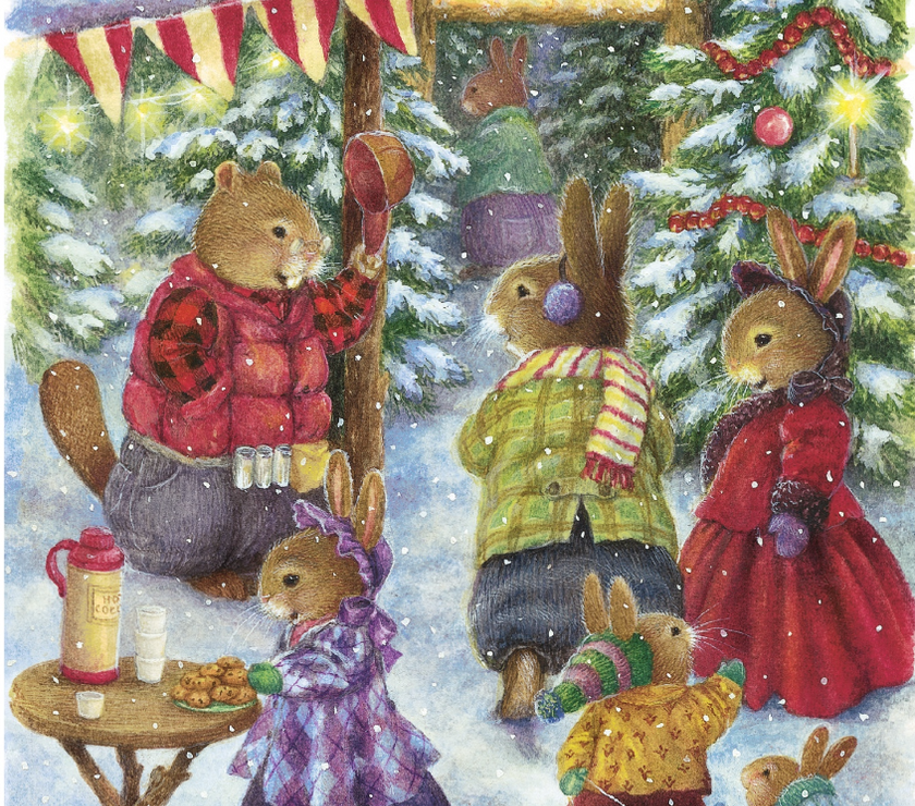 Trees For Sale Christmas Card