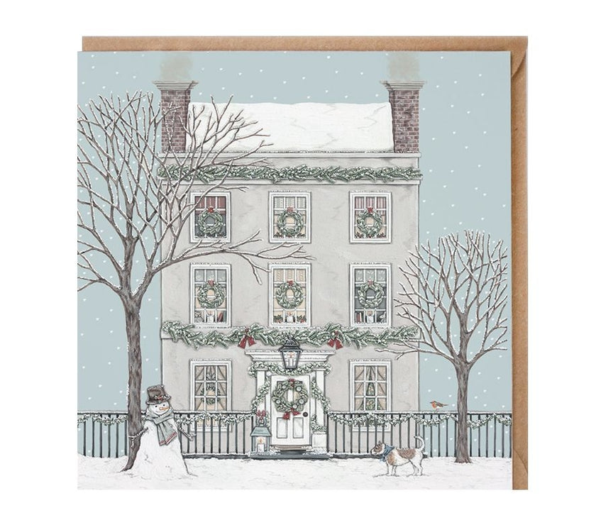 Sally Swannell Townhouse Christmas Card