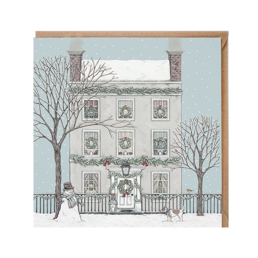 Sally Swannell Townhouse Christmas Card